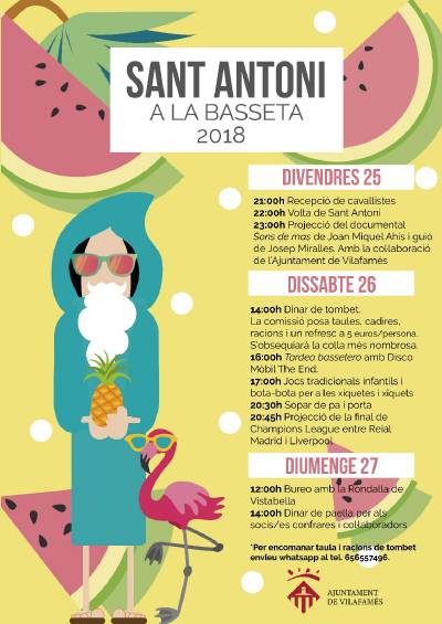 La Basseta celebra Sant Antoni el prxim cap de setmana