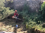 L'Ajuntament de la Jana ha comptat amb la feina d'un taller d'ocupació del SERVEF per netejar diferents punts del poble
