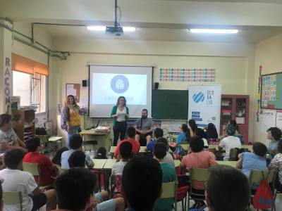 Los talleres Aula-Empresa promovidos por la Fundacin Globalis y el Ayuntamiento de Vila-real continan en los colegios de la localidad