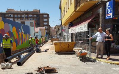 El Ayuntamiento de la Vall d?Uix avanza en la peatonalizacin parcial de la plaza del Centro
