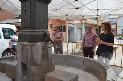 El Ayuntamiento de la Vall d'Uix restaura la Font de Sant Vicent y mejora el entorno de la ermita 