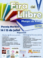 Xilxes celebra la II Fira del Llibre aquest cap de setmana amb presentacions literàries, tallers i música 
