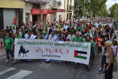 600 personas participan en el encuentro de nias y nios saharauis en la Vall d'Uix