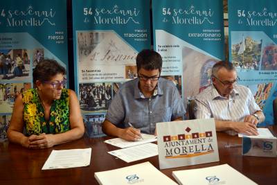 L?ajuntament de Morella signa el conveni de collaboraci amb l?esglsia