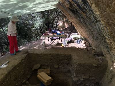 Les excavacions arqueolgiques de la Cova de la Foia treuen a la llum restes del paleoltic