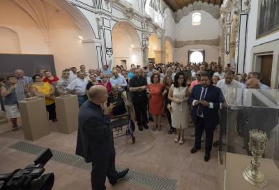 Moliner inaugura la ms ambiciosa Llum de la Memria 'como un emblema del orgullo de Castelln y motor de su potencial turstico'