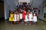 Vall d?Alba nombra a las 15 niñas que conforman su primera Corte de Honor Infantil dentro sus fiestas patronales