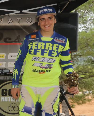 EL JOVEN PILOTO DE ESLIDA AITOR FERRANDIS SELECCIONADO PARA REPRESENTAR A ESPAÑA EN LA FINAL EUROPEA DE YAMAHA