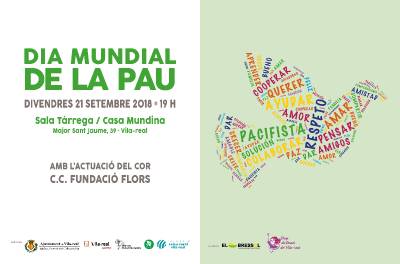 Vila-real celebra el Dia Internacional de la Pau amb l?actuaci del cor de la Fundaci Flors a la Casa dels Mundina