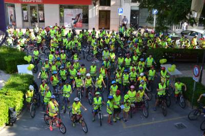 500 escolares participan en la Pedalada Stars que organiza el Ayuntamiento de la Vall d'Uix