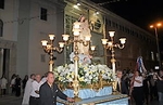 Centenares de borrianenses honran a La Mercè con la procesión y los últimos actos de la festividad