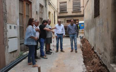 Borriana posar en valor el seu patrimoni medieval aprofitant les obres en el clavegueram