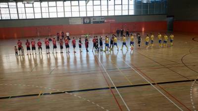 El Viveros Mas de Valero no pudo puntuar frente a Futsal Matar