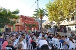 El bingo popular 'toma' la plaza Mayor en el ecuador de las fiestas de Oropesa del Mar 