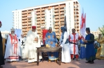 Oropesa del Mar conmemora el 9 d'Octubre con una recreación histórica en el monumento a Jaume I