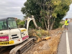 Comencen les obres de construcció del carril bici que anellarà els polígons industrials