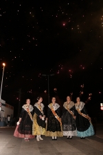 Les Alqueries despedeix les festes patronals amb processó i castell de focs artificials