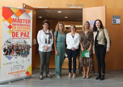 Marco assisteix a l'obertura dels 25 anys del Màster de la Pau