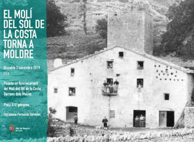 El Molino del Sl de la Costa de Ares vuelve a moler