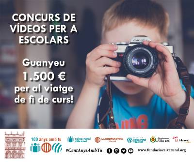 Fundació Caixa Rural lanza un concurso de vídeos para escolares 