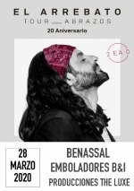 El 28 de març El Arrebato actuarà a Benassal