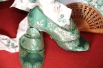Amatista y ?palo, los colores escogidos por las Reinas Falleras de Burriana  para sus trajes oficiales