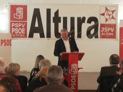 Renau resalta las polticas sociales del PSOE