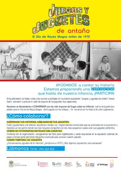 Nules recopila recuerdos de infancia en la exposición