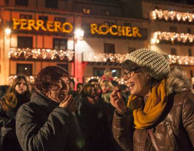Comeros, restaurants i hotels de Morella se sumen a la campanya de Ferrero Rocher