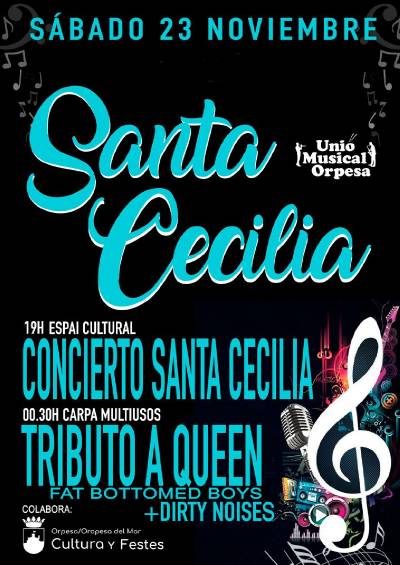 Los msicos de Oropesa del Mar celebran Santa Cecilia con un concierto en el Espai Cultural