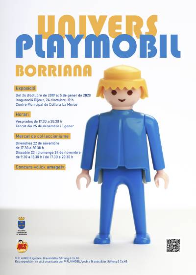 Mercado del coleccionismo este fin de semana en el universo Playmobil del CMC la Merc de Burriana