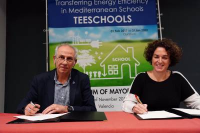 Almenara apuesta por el proyecto Teeschols de eficiencia energtica en edificios escolares