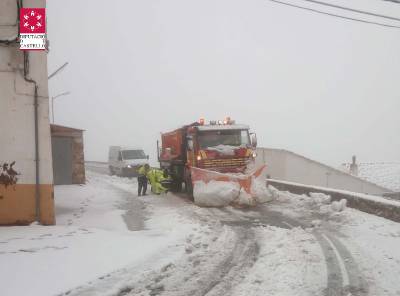 La nieve tie de blanco las comarcas de els Ports y Maestrat