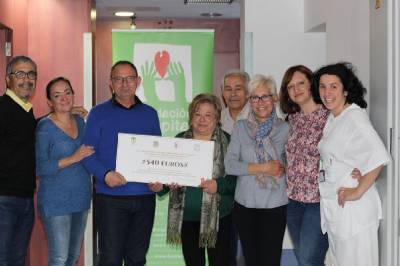 Nules dona 540 euros a la Fundaci de l'Hospital Provincial per al projecte 