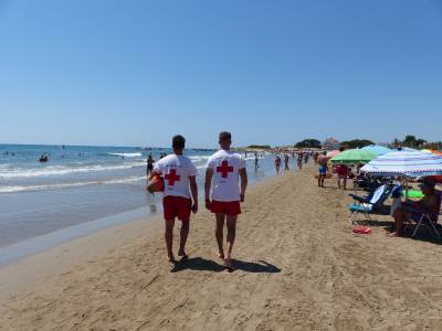 Cruz Roja vigilar las playas de Alcossebre en Semana Santa