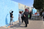 El Grup de Dones de Borriana cierra su primera edición con la creación de un mural colectivo reivindicativo