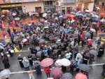 La lluvia no pudo con el poderío de la Rompida de la Hora de Alcora