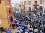 La lluvia no pudo con el poderío de la Rompida de la Hora de Alcora