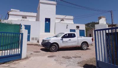 El Ayuntamiento de Alcal de Xivert y FACSA reparan el depsito del Rac del Vale de Alcossebre