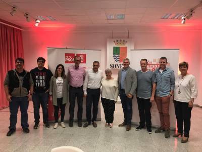 Intensa jornada de trabajo del diputado Germán Renau respaldando a candidatos socialistas en el Alto Palancia
