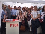 Adrián Sorribes y Patxi López comparten jornada electoral en Nules y animan al voto socialista como mejor opción