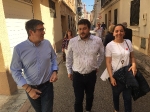 Adrián Sorribes y Patxi López comparten jornada electoral en Nules y animan al voto socialista como mejor opción