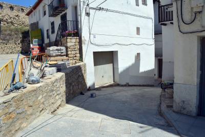 Reinicien les obres del carrer La Taleca a Morella