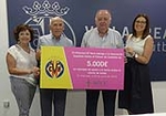 El Villarreal colabora en la lucha contra el cáncer de mama
