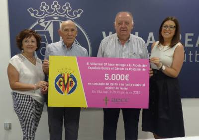 El Villarreal colabora en la lucha contra el cncer de mama