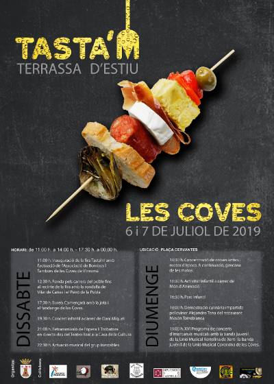 Les Coves de Vinrom celebrar la Fira Tasta?m el 6 y 7 de julio 