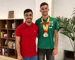 El atleta Pau Borillo, plata y bronce en el campeonato de España