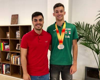 L?atleta Pau Borillo, plata i bronze en el campionat d?Espanya