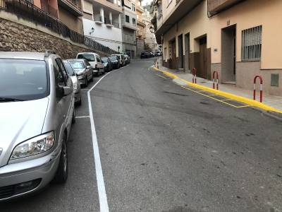 Alfondeguilla reorganitza l'aparcament del carrer Major