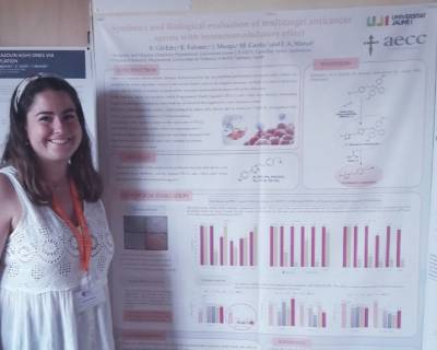 L'alumna de l'UJI Raquel Gil Edo aconsegueix el premi al millor pster en l'European School of Medicinal Chemistry